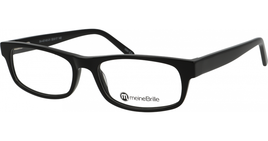  meineBrille 04-40140-01, Schwarz Ansicht 1