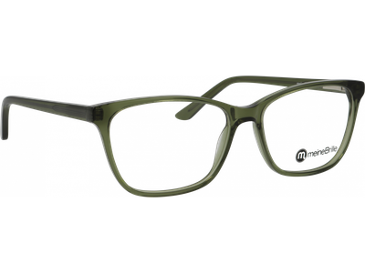  meineBrille 04-40130-02, Grün transparent  Ansicht 2