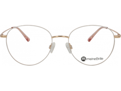  meineBrille 04-96090-04, Weiß/Gold Ansicht 4