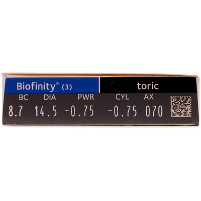 Biofinity toric 3er - Ansicht 3