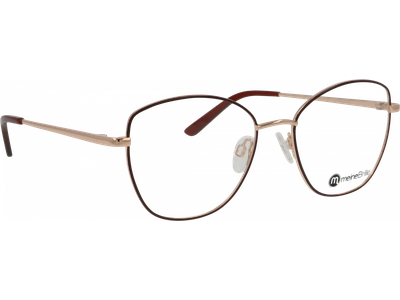  meineBrille 04-40110-01, Weinrot/Roségold glänzend Ansicht 2