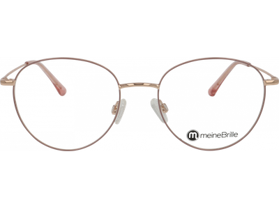  meineBrille 04-96090-03, Puder/Rosegold glänzend Ansicht 4