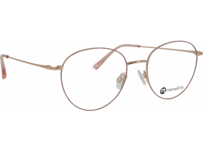  meineBrille 04-96090-03, Puder/Rosegold glänzend Ansicht 2