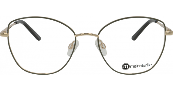 meineBrille 04-40110-02, Sandgrau/Gold glänzend - Ansicht 5