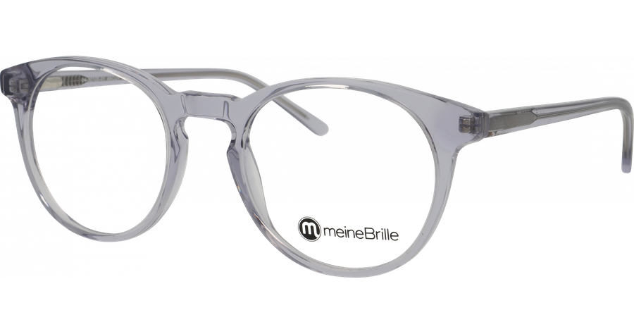  meineBrille 04-30100-01, Hellgrau/Transparent Ansicht 1