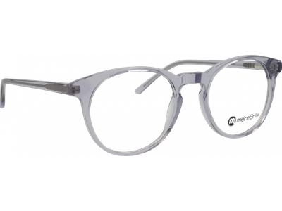  meineBrille 04-30100-01, Hellgrau/Transparent Ansicht 4